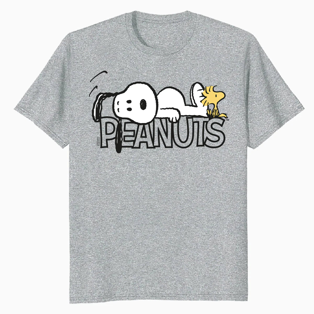 Peanuts Snoopy Woodstock Street Art Logo Lazy Dog Classic Official Men's T-Shirt