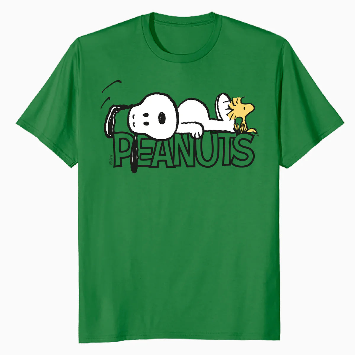 Peanuts Snoopy Woodstock Street Art Logo Lazy Dog Classic Official Men's T-Shirt