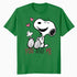 Peanuts Snoopy Woodstock Valentine Love Forever Friend Retro Official Men's T-Shirt
