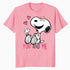Peanuts Snoopy Woodstock Valentine Love Forever Friend Retro Official Men's T-Shirt