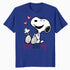 Peanuts Snoopy Woodstock Valentine Love Forever Friend Retro Official Men's T-Shirt