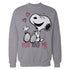 Peanuts Snoopy Woodstock Valentine Love Forever Friend Retro Official Sweatshirt