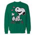 Peanuts Snoopy Woodstock Valentine Love Forever Friend Retro Official Sweatshirt