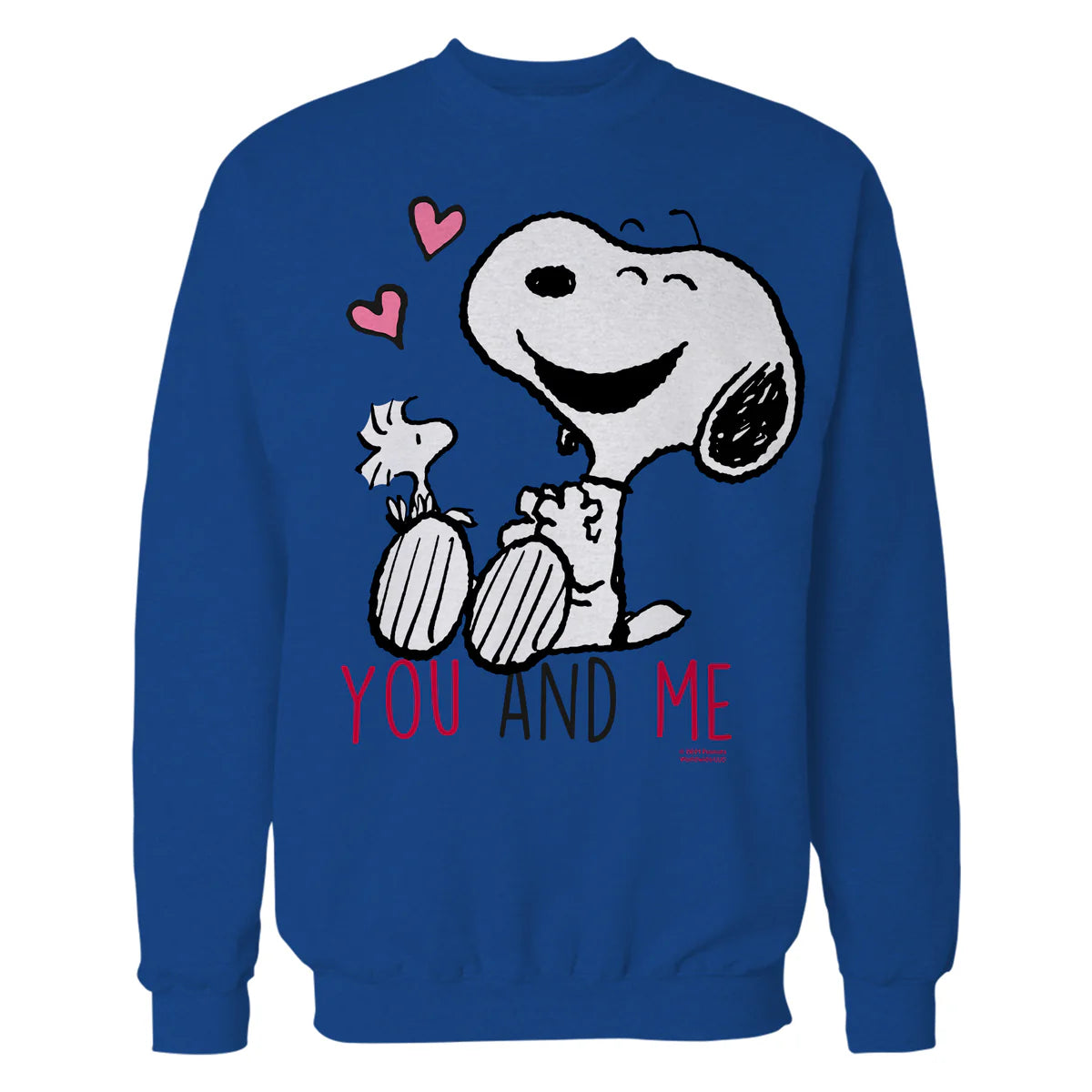 Peanuts Snoopy Woodstock Valentine Love Forever Friend Retro Official Sweatshirt