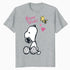 Peanuts Snoopy Woodstock Valentines Bonjour Sweetie Classic Official Men's T-Shirt
