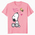 Peanuts Snoopy Woodstock Valentines Bonjour Sweetie Classic Official Men's T-Shirt
