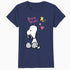 Peanuts Snoopy Woodstock Valentines Bonjour Sweetie Classic Official Women's T-Shirt