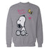 Peanuts Snoopy Woodstock Valentines Bonjour Sweetie Classic Official Sweatshirt
