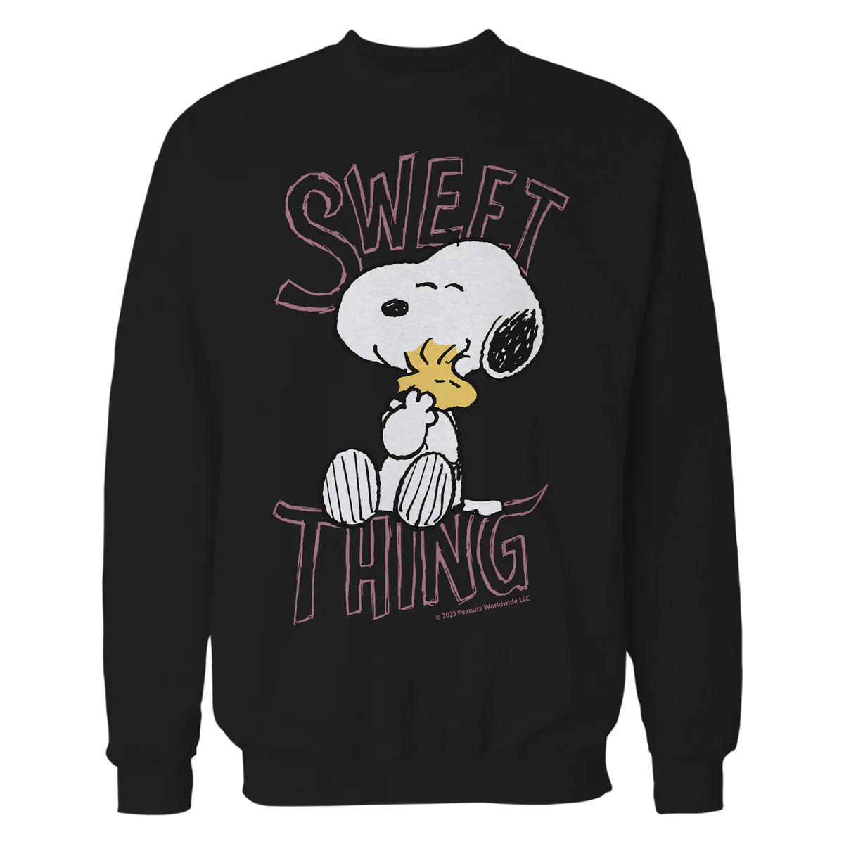 Peanuts Snoopy Woodstock Valentines Day Sweet Thing Classic Official Sweatshirt