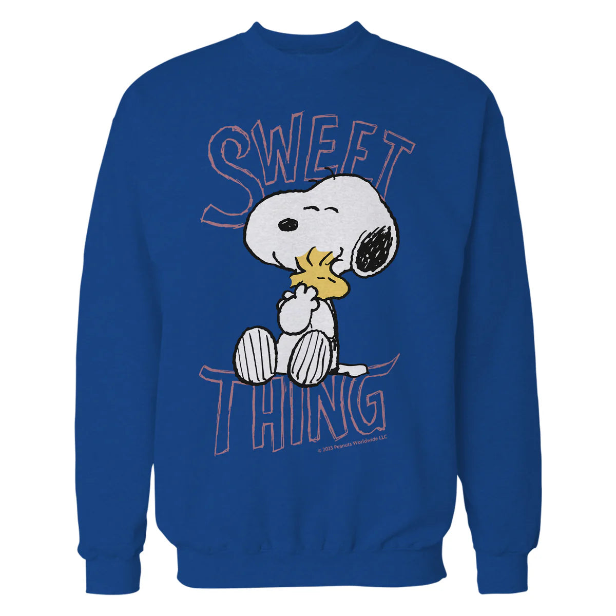Peanuts Snoopy Woodstock Valentines Day Sweet Thing Classic Official Sweatshirt
