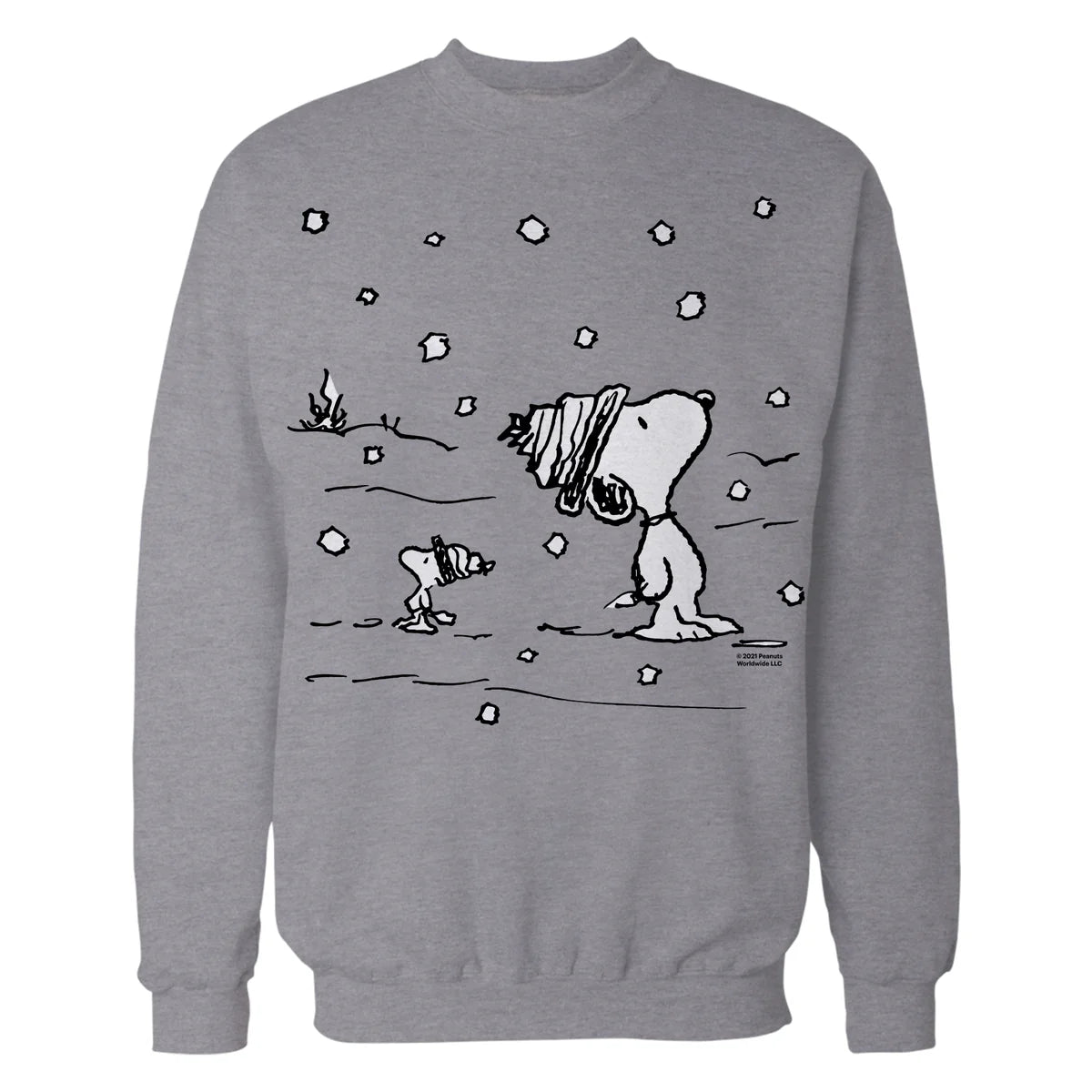 Peanuts Snoopy Woodstock Xmas Winter Wonderland Fun Classic Official Sweatshirt