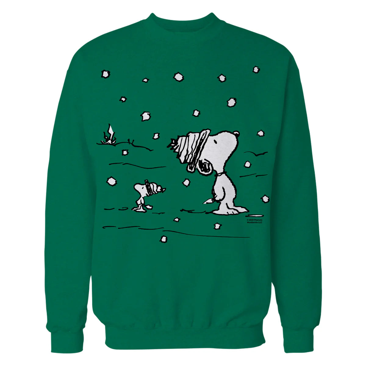 Peanuts Snoopy Woodstock Xmas Winter Wonderland Fun Classic Official Sweatshirt