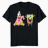 SpongeBob Patrick Crazy Friends BFF Epic Pose Cartoon Retro Official Men's T-Shirt