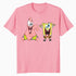 SpongeBob Patrick Crazy Friends BFF Epic Pose Cartoon Retro Official Men's T-Shirt