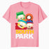 South Park Cartman Kenny Kyle Stan Logo Art Cartoon Classic Official Men's T-Shirt