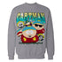 South Park Cartman Retro 90s Gangsta Rap Hip Hop Lol Parody Official Sweatshirt