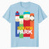 South Park Collage Logo Kyle Kenny Cartman Stan Pose Classic Official Men's T-Shirt