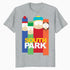 South Park Collage Logo Kyle Kenny Cartman Stan Pose Classic Official Men's T-Shirt