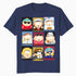 South Park Eric Cartman Mash Up Variants Screw Authority Lol Official Men's T-Shirt