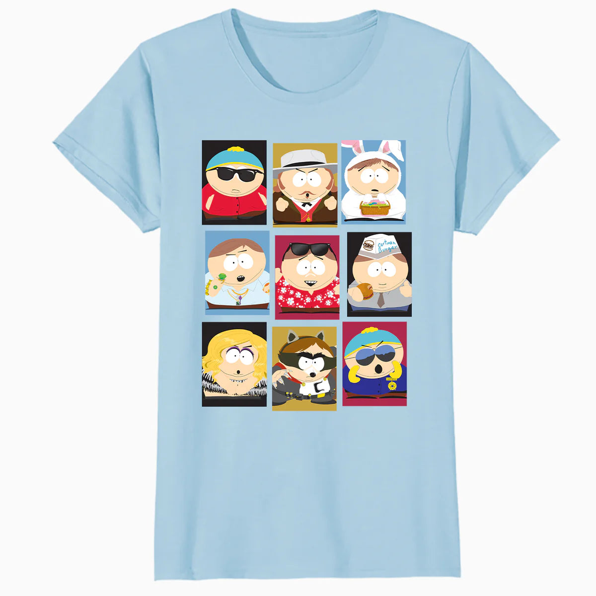 South Park Eric Cartman Mash Up Variants Screw Authority Lol Official Women's SKINNY FIT T-Shirt