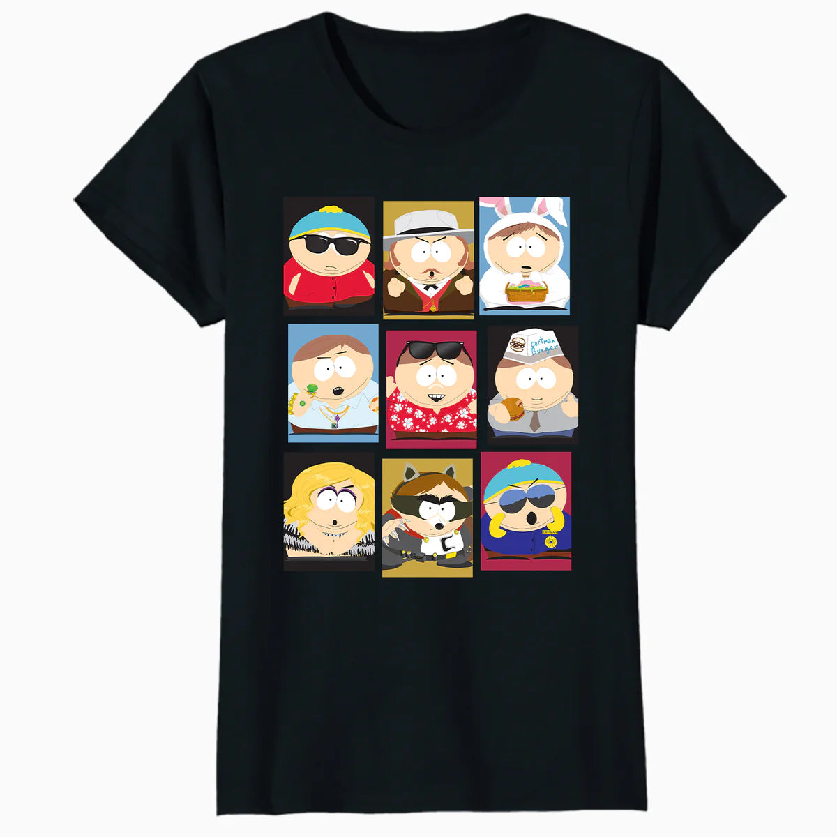 South Park Eric Cartman Mash Up Variants Screw Authority Lol Official Women's SKINNY FIT T-Shirt