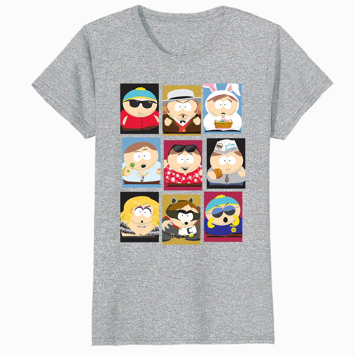 South Park Eric Cartman Mash Up Variants Screw Authority Lol Official Women's SKINNY FIT T-Shirt