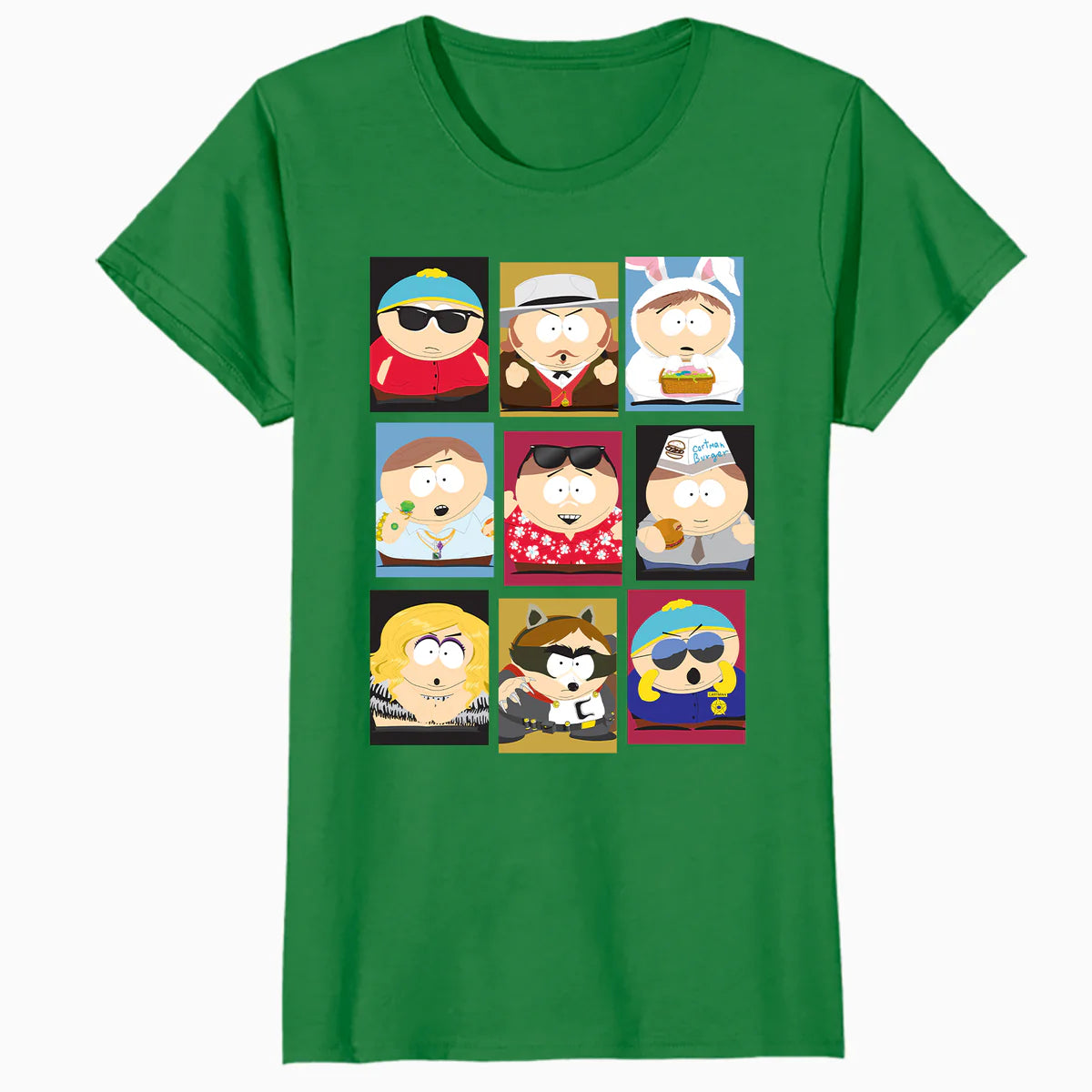 South Park Eric Cartman Mash Up Variants Screw Authority Lol Official Women's SKINNY FIT T-Shirt