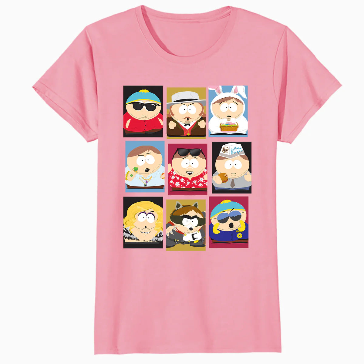 South Park Eric Cartman Mash Up Variants Screw Authority Lol Official Women's SKINNY FIT T-Shirt