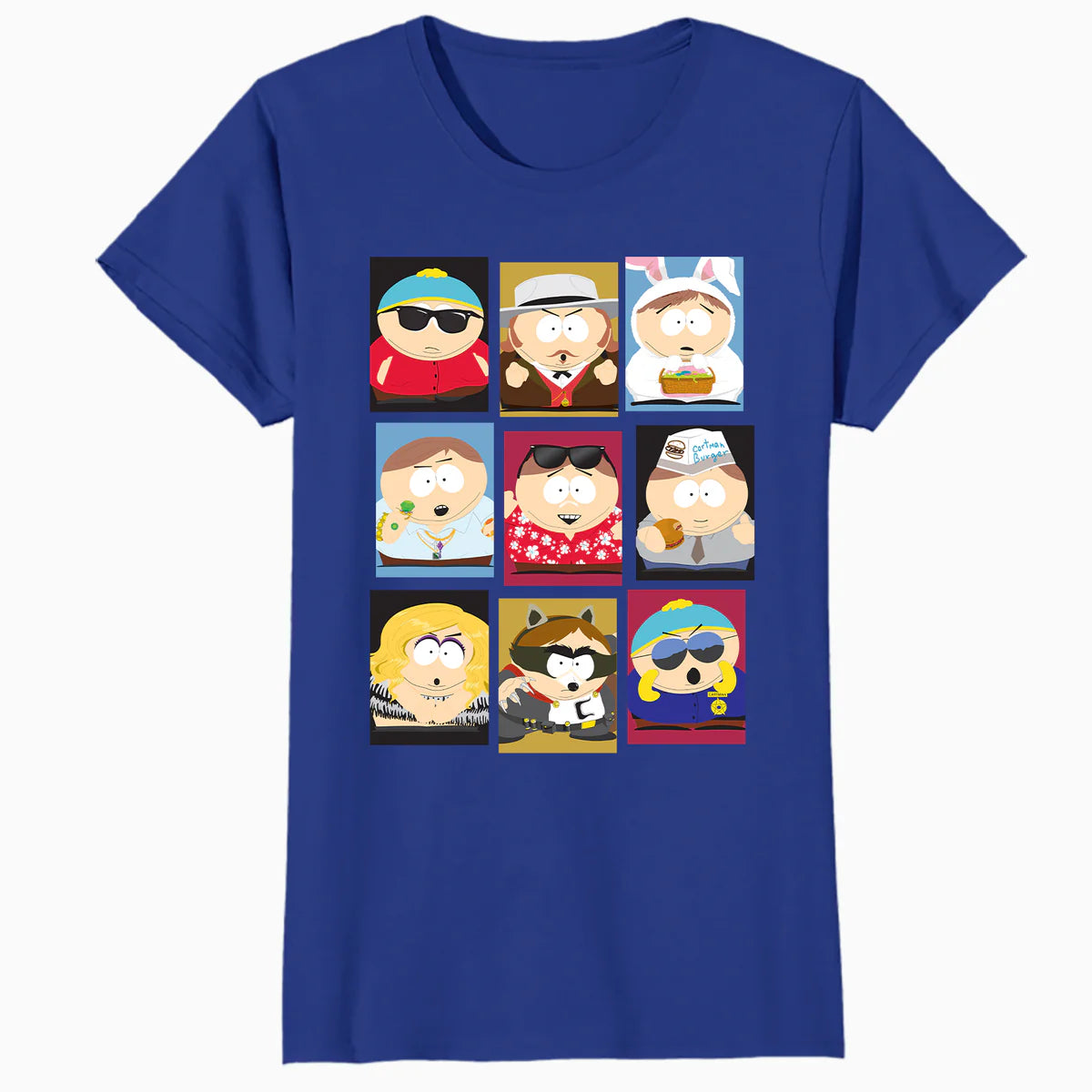 South Park Eric Cartman Mash Up Variants Screw Authority Lol Official Women's SKINNY FIT T-Shirt