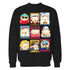 South Park Eric Cartman Mash Up Variants Screw Authority Lol Official Sweatshirt