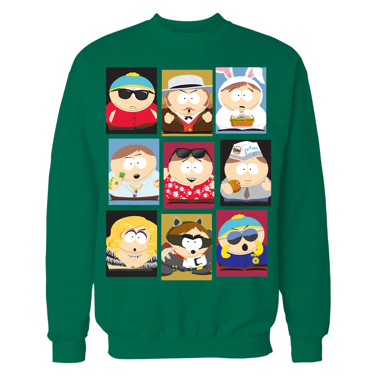 South Park Eric Cartman Mash Up Variants Screw Authority Lol Official Sweatshirt