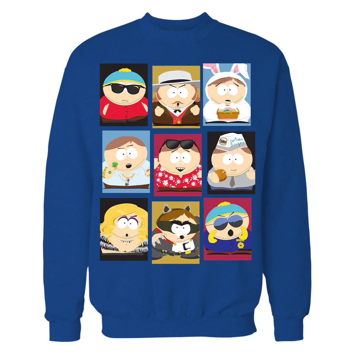 South Park Eric Cartman Mash Up Variants Screw Authority Lol Official Sweatshirt