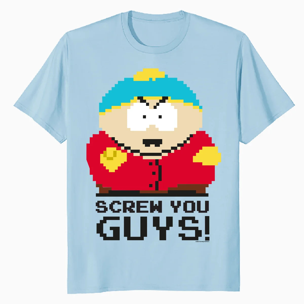 South Park Eric Cartman Screw You Guys Funny Pose Classic Official Men's T-Shirt