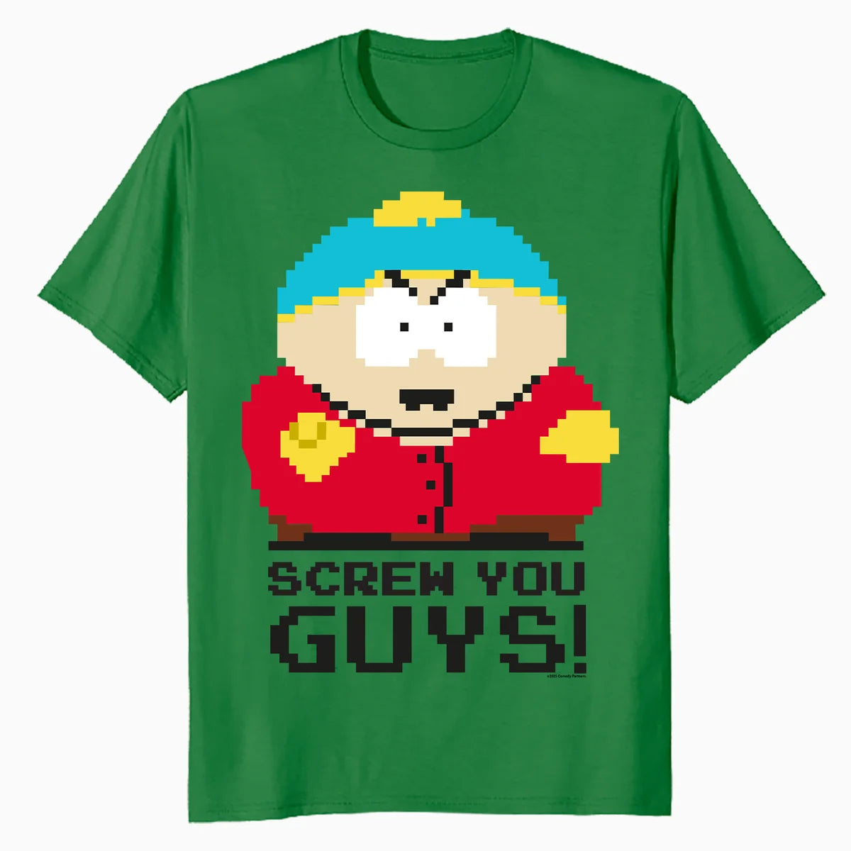 South Park Eric Cartman Screw You Guys Funny Pose Classic Official Men's T-Shirt