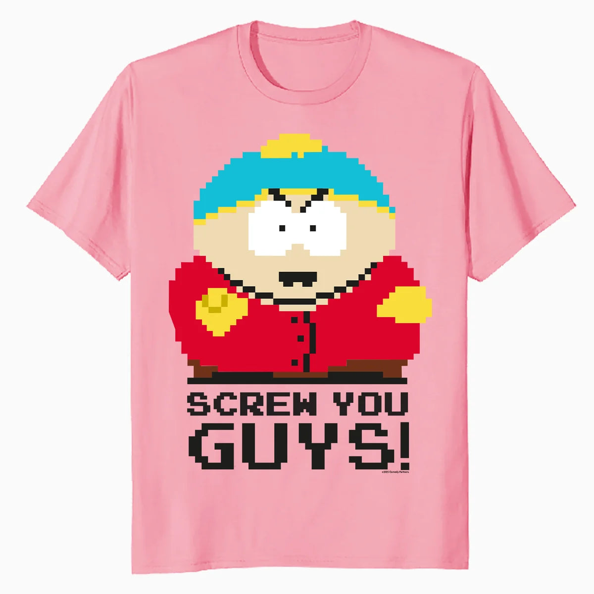South Park Eric Cartman Screw You Guys Funny Pose Classic Official Men's T-Shirt
