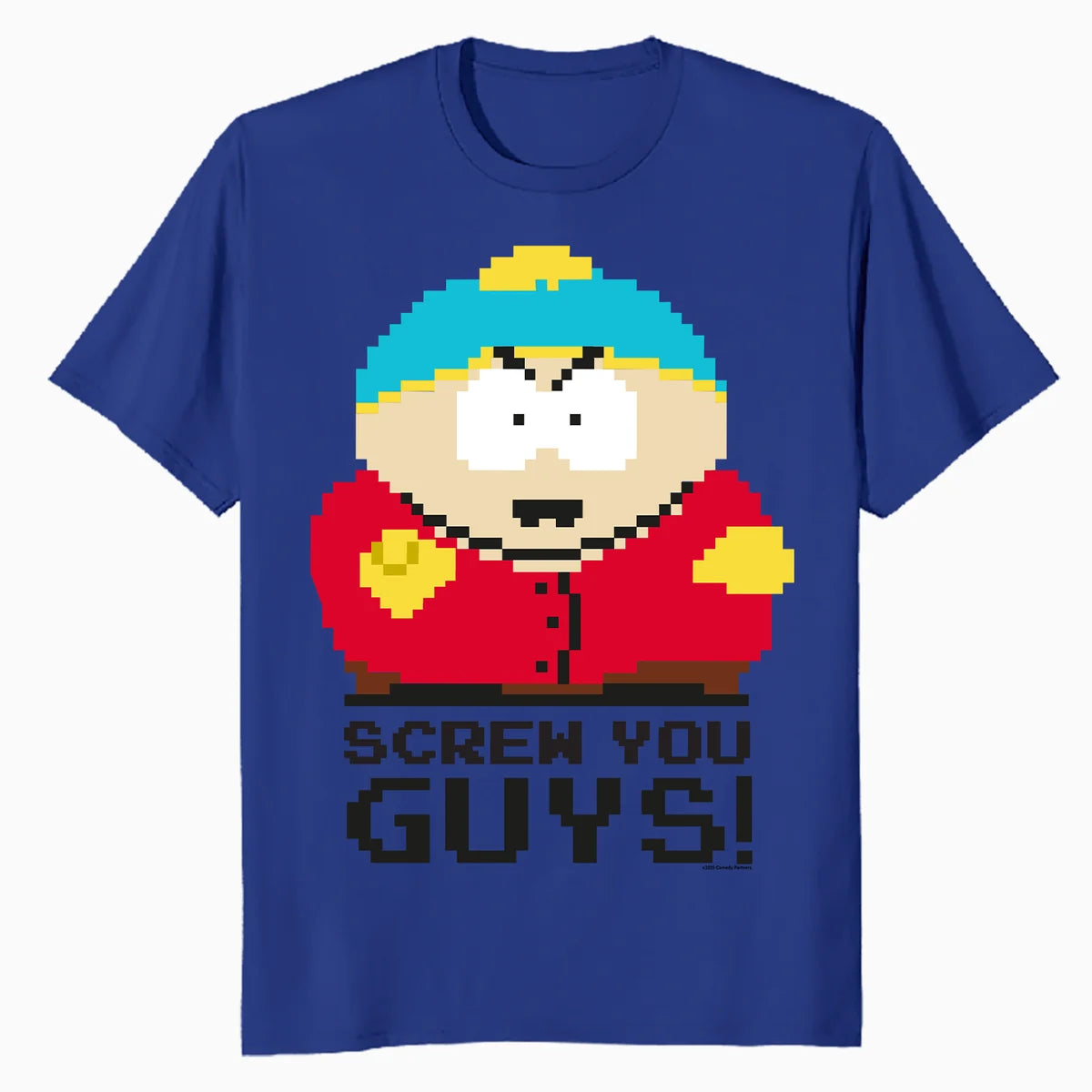 South Park Eric Cartman Screw You Guys Funny Pose Classic Official Men's T-Shirt