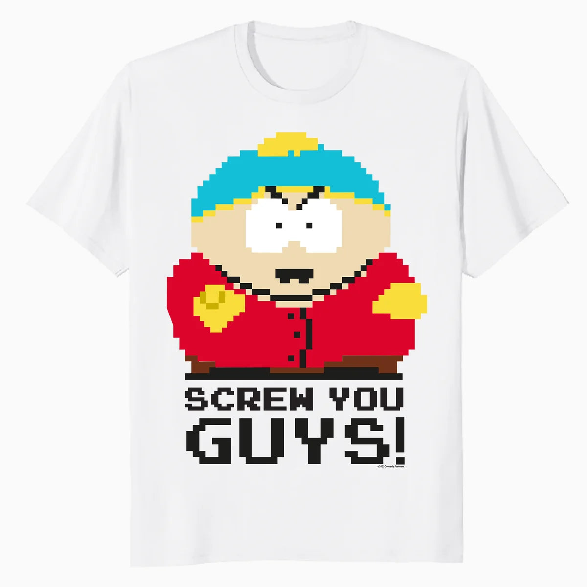 South Park Eric Cartman Screw You Guys Funny Pose Classic Official Men's T-Shirt