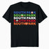 South Park Eric Kenny Kyle Stan Characters Fun Logo Classic Official Men's T-Shirt
