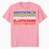 South Park Eric Kenny Kyle Stan Characters Fun Logo Classic Official Men's T-Shirt