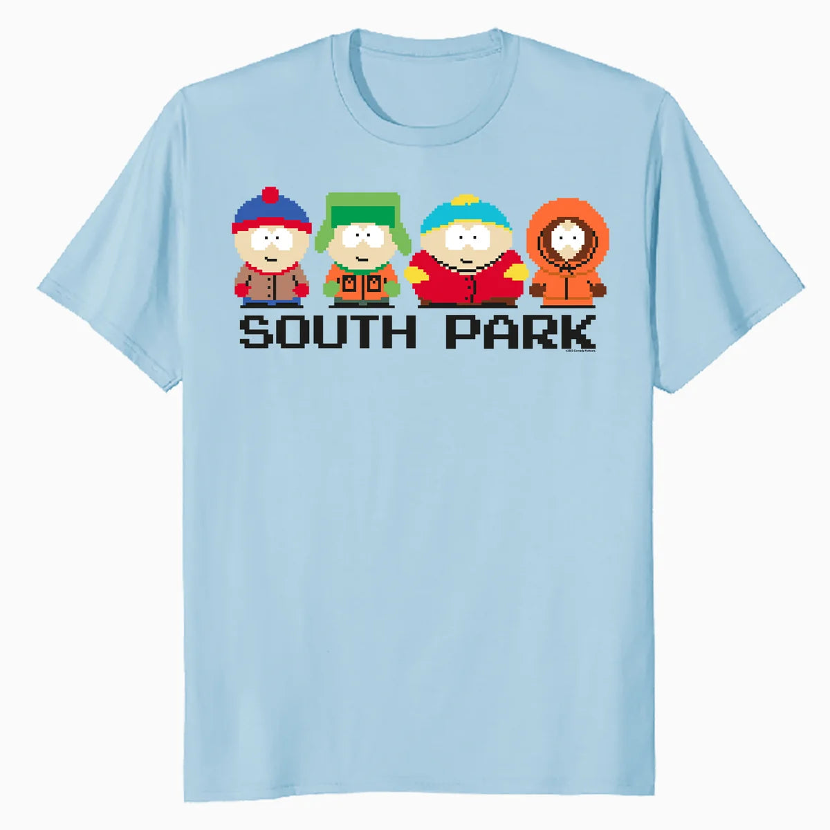 South Park Eric Kenny Kyle Stan Characters Pose Lol Classic Official Men's T-Shirt