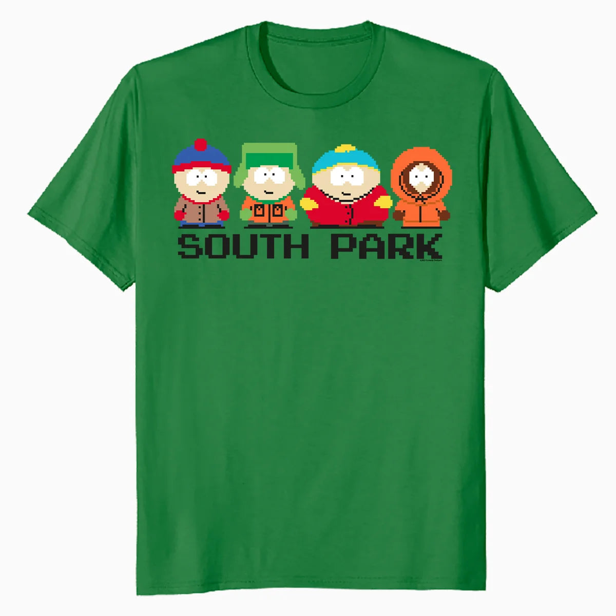 South Park Eric Kenny Kyle Stan Characters Pose Lol Classic Official Men's T-Shirt