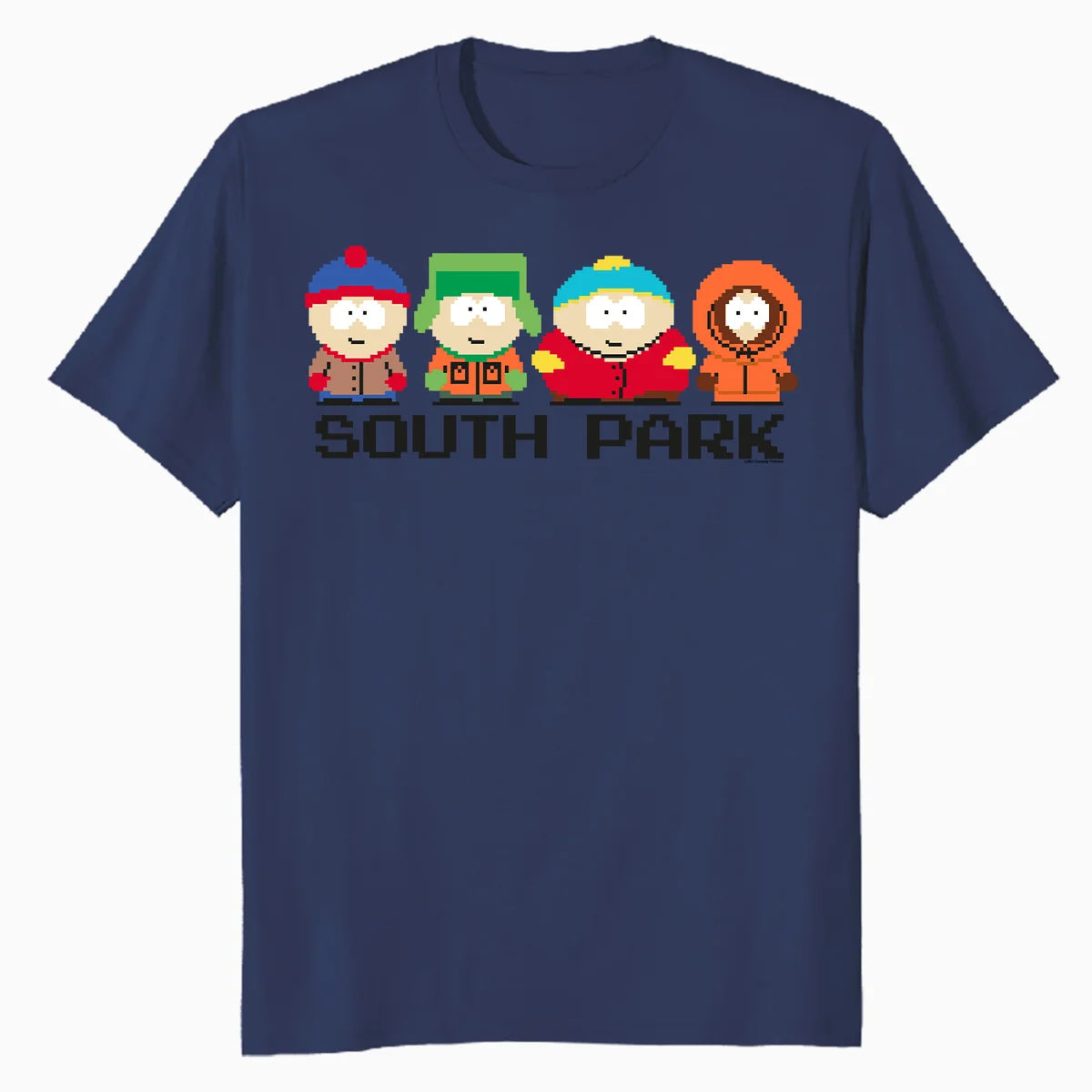 South Park Eric Kenny Kyle Stan Characters Pose Lol Classic Official Men's T-Shirt