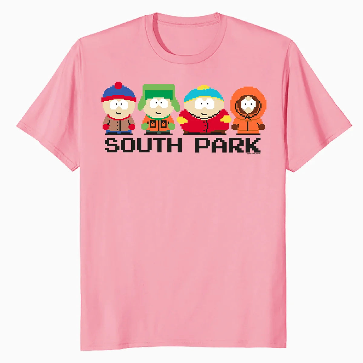 South Park Eric Kenny Kyle Stan Characters Pose Lol Classic Official Men's T-Shirt
