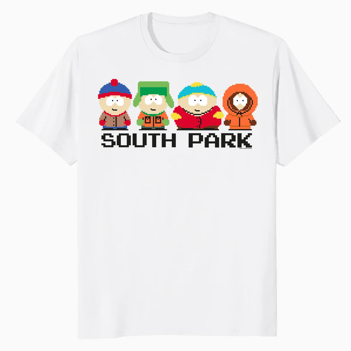South Park Eric Kenny Kyle Stan Characters Pose Lol Classic Official Men's T-Shirt