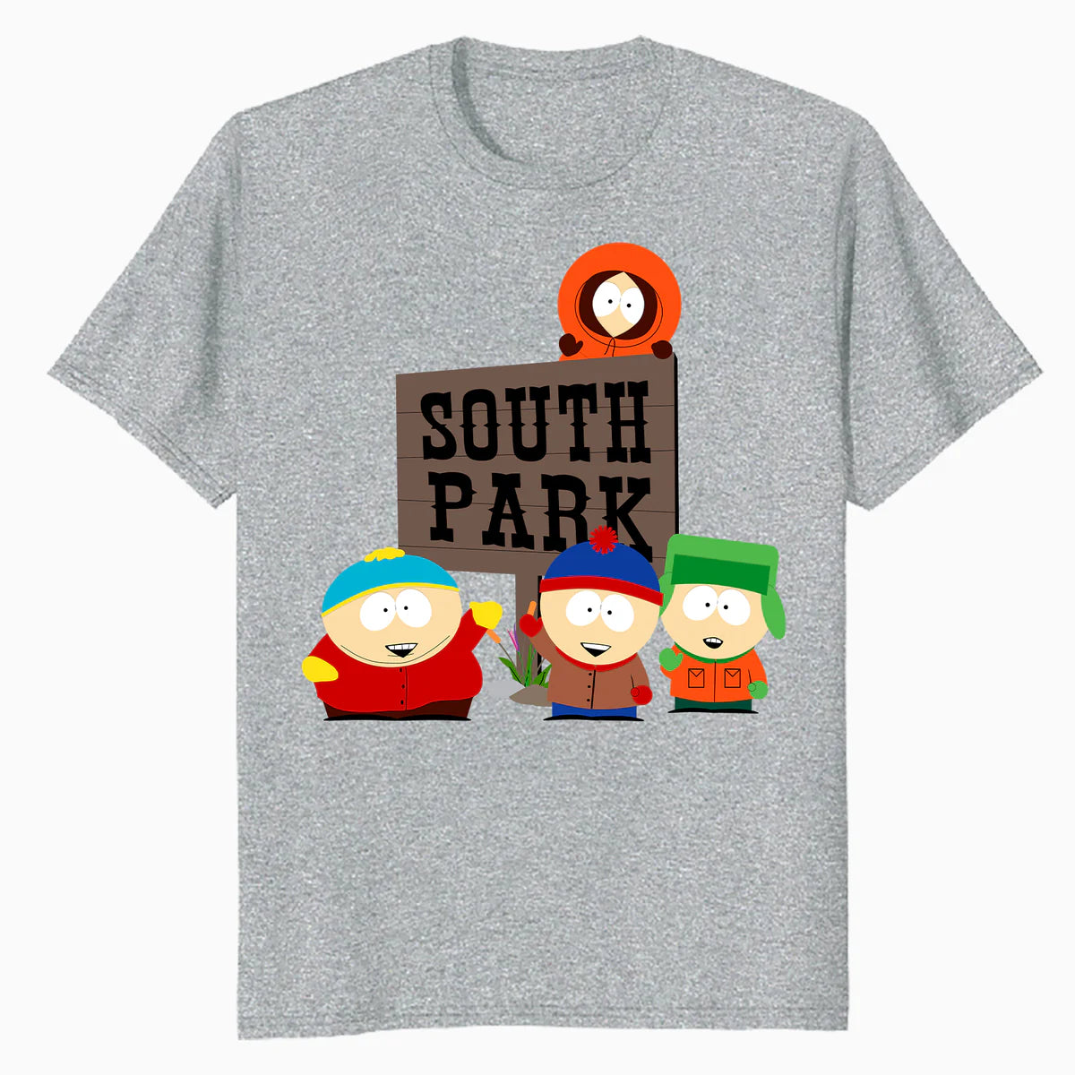 South Park The Boys Logo Classic Cartman Stan Kyle Kenny Lol Official Men's T-Shirt