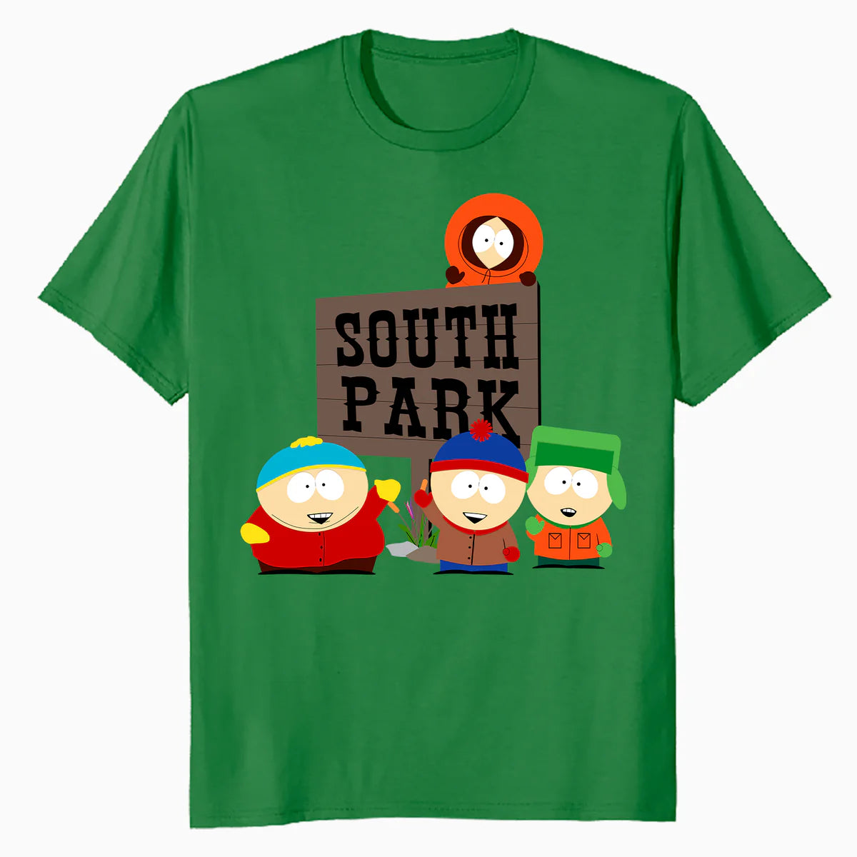 South Park The Boys Logo Classic Cartman Stan Kyle Kenny Lol Official Men's T-Shirt