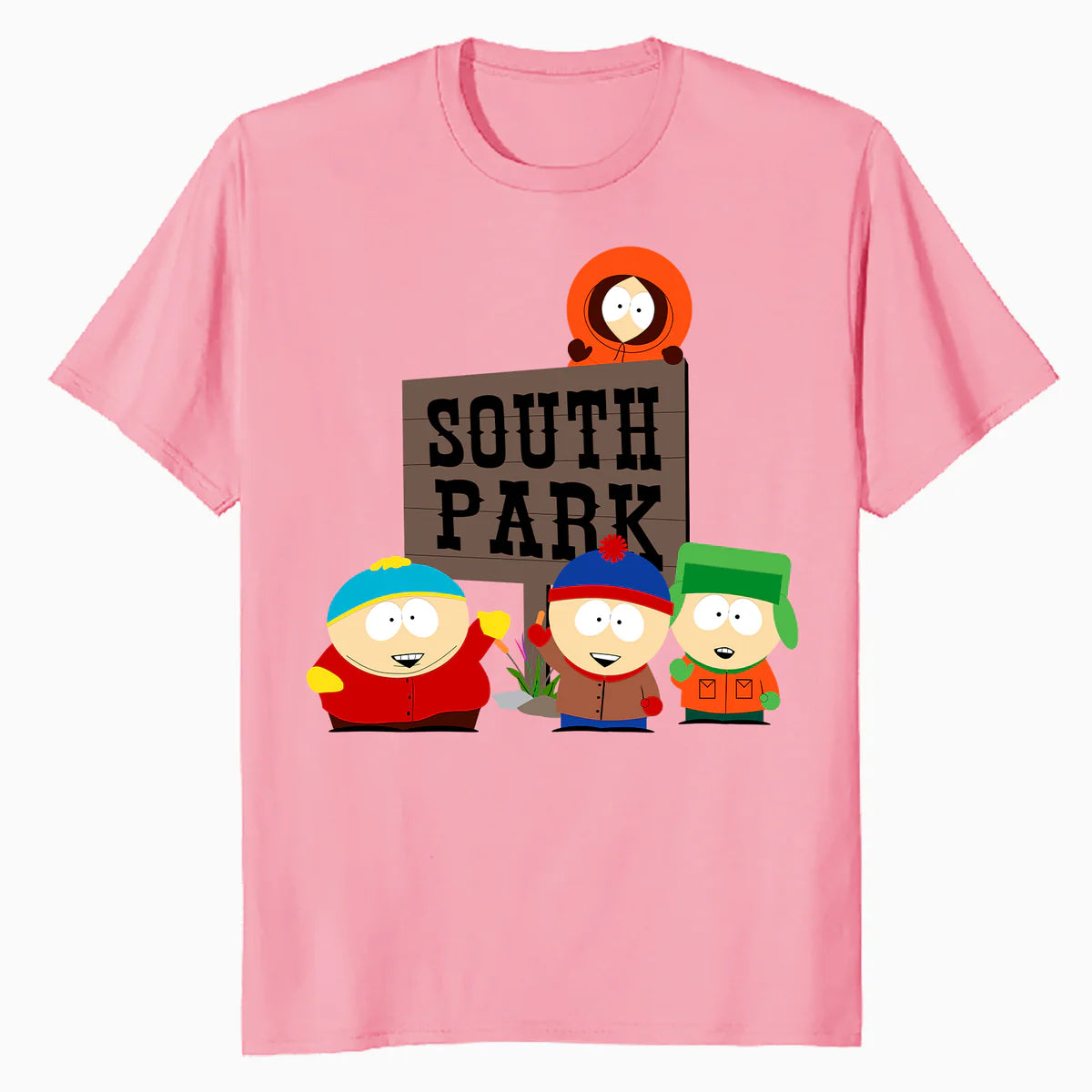 South Park The Boys Logo Classic Cartman Stan Kyle Kenny Lol Official Men's T-Shirt