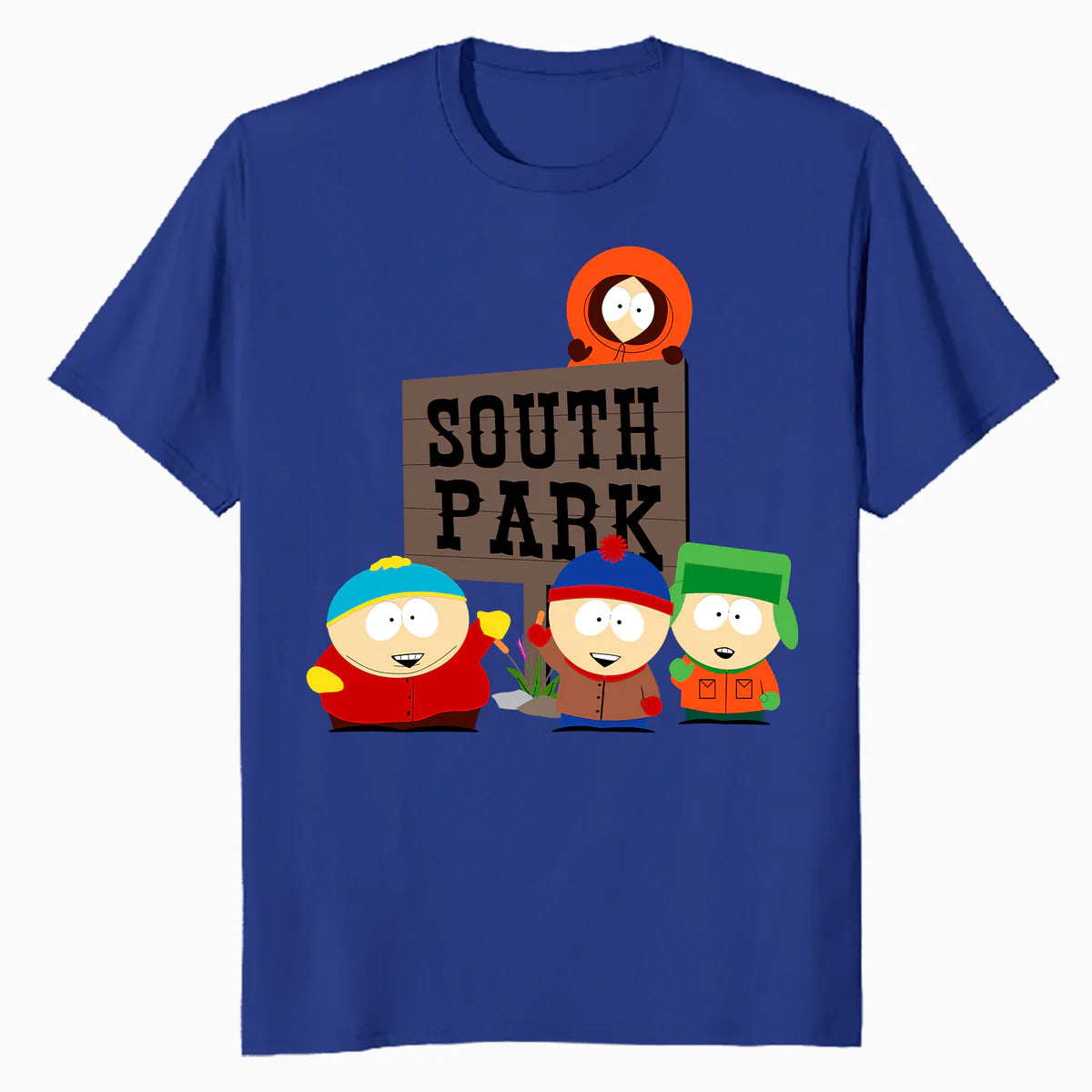 South Park The Boys Logo Classic Cartman Stan Kyle Kenny Lol Official Men's T-Shirt