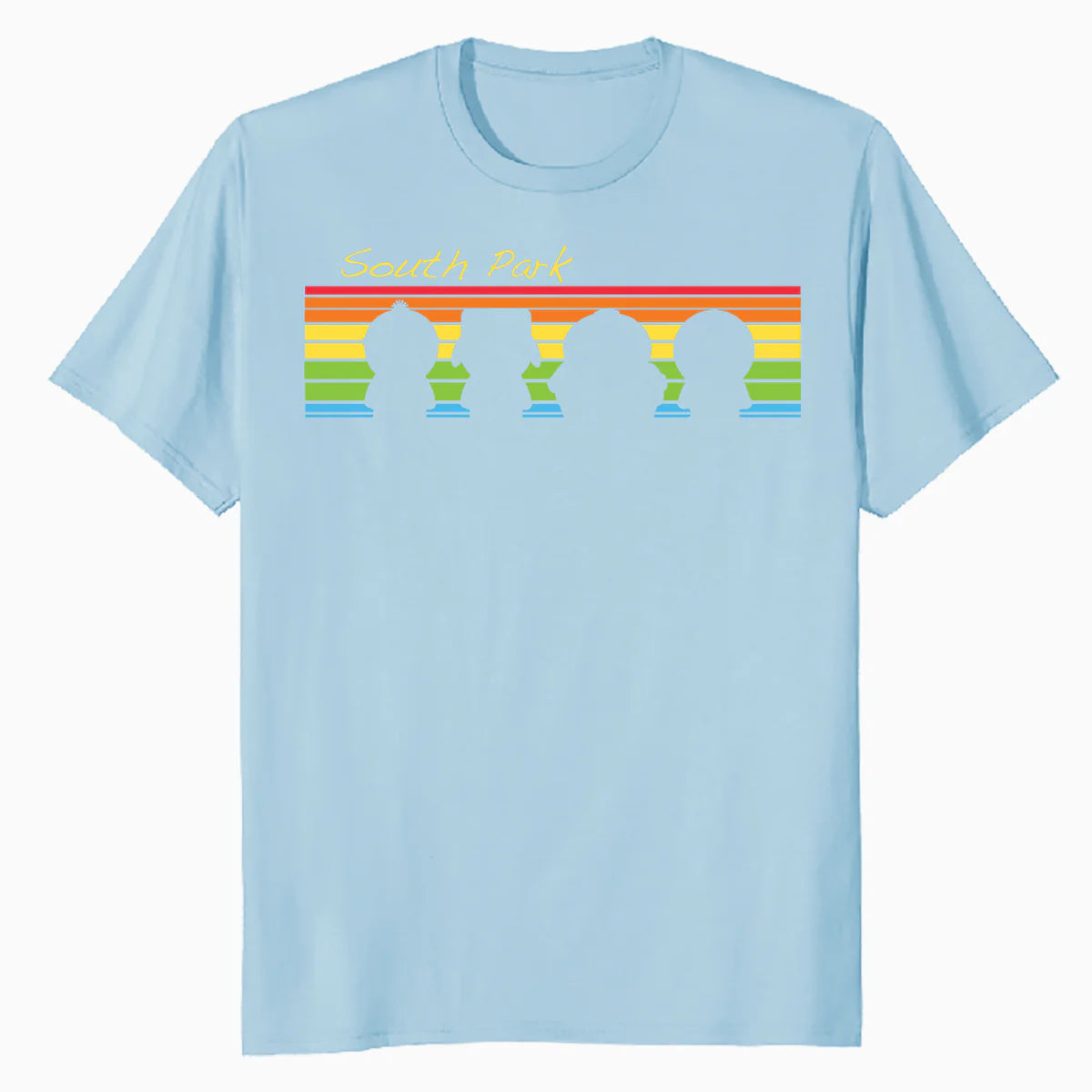 South Park The Boys Logo Retro Cartman Stan Kyle Kenny Geek Official Men's T-Shirt
