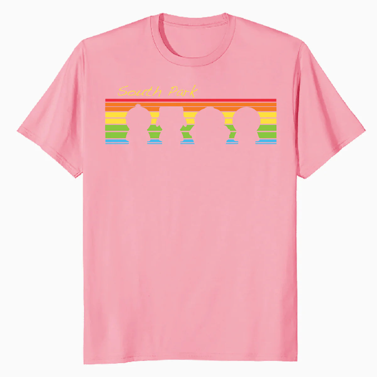 South Park The Boys Logo Retro Cartman Stan Kyle Kenny Geek Official Men's T-Shirt